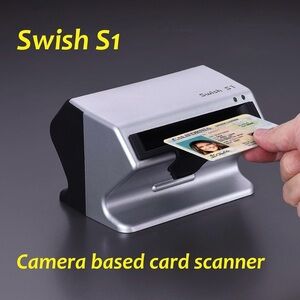 Swish S1 Medical Insurance Card and Photo ID Scanner (Scan-ID LITE for Windows)
